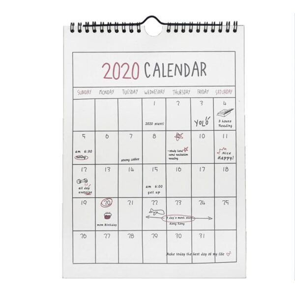 2020 Wall Calendar 365 days Desk Calendar - Image 6