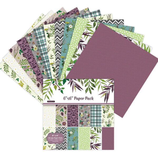 6 Inch DIY Scrapbooking Craft Art Background Paper - Image 4