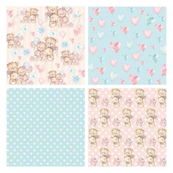 6 Inch DIY Scrapbooking Craft Art Background Paper - Image 5