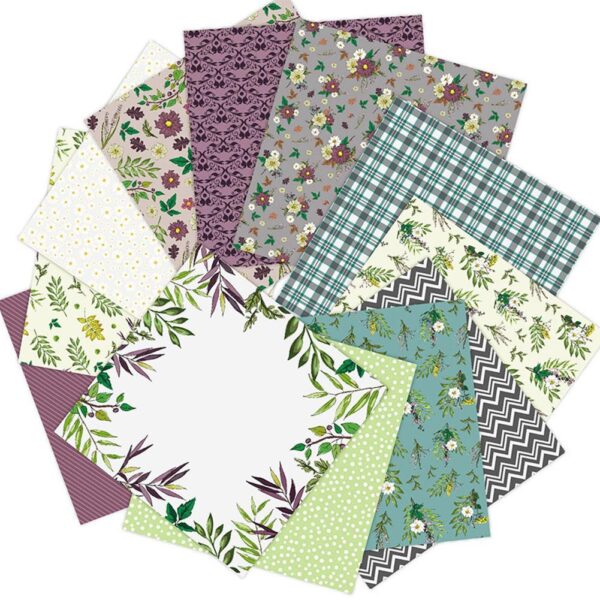 6 Inch DIY Scrapbooking Craft Art Background Paper - Image 6