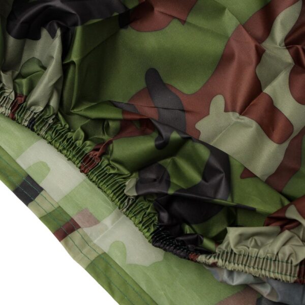 Camouflage Color Waterproof Motorcycle Rain Cover - Image 3