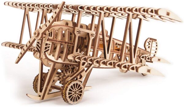 Wood Trick Bi-Plane Toy Kit - Image 6