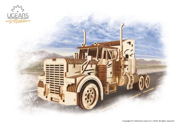 UGEARS HEAVY BOY TRUCK VM-03 - Image 5