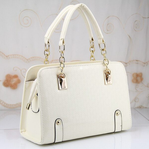 Women leather shopping bag - Image 2