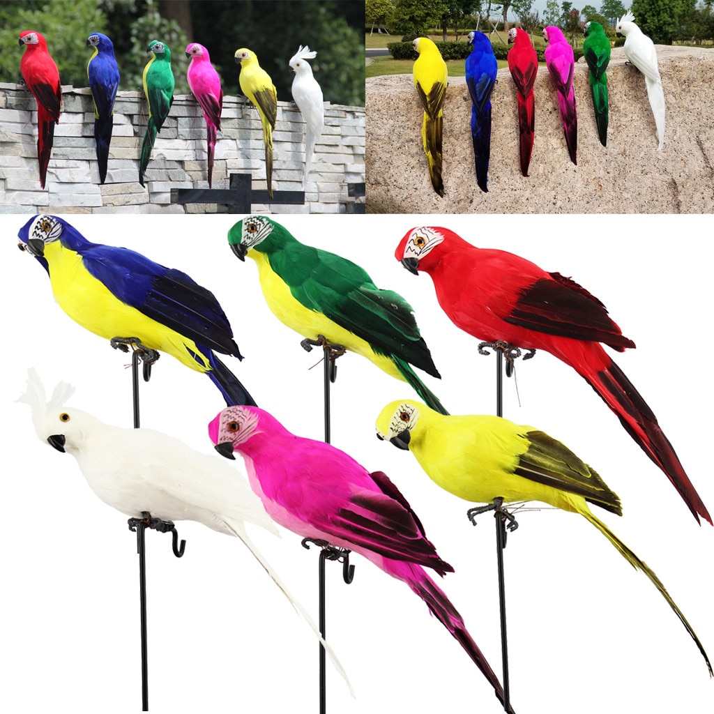 Colorful Home Garden Birds Decoration - Image 5