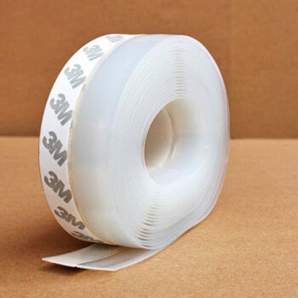 Floor Stickers Transparent Windproof Silicone Sealing Strip Bar - Image 3
