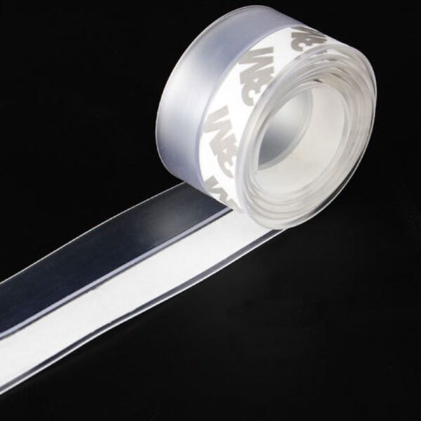 Floor Stickers Transparent Windproof Silicone Sealing Strip Bar - Image 2
