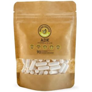 DSO ADK – Vitamin A, Vitamin D3 & K2 – 90ct