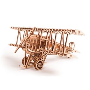 Wood Trick Bi-Plane Toy Kit